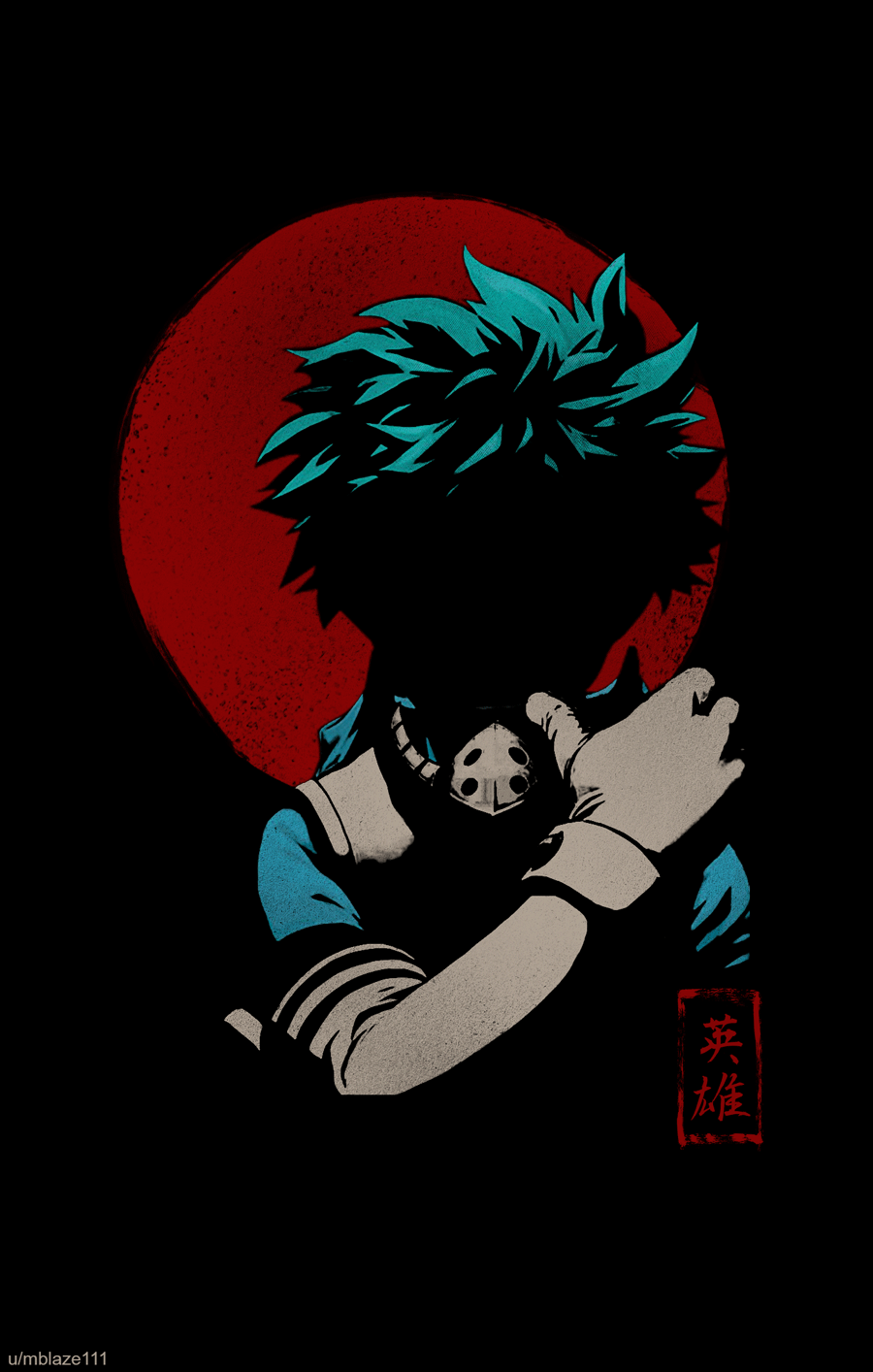 Izuku Midoriya luna rossa, 900x1414 Verticale, Telefono
