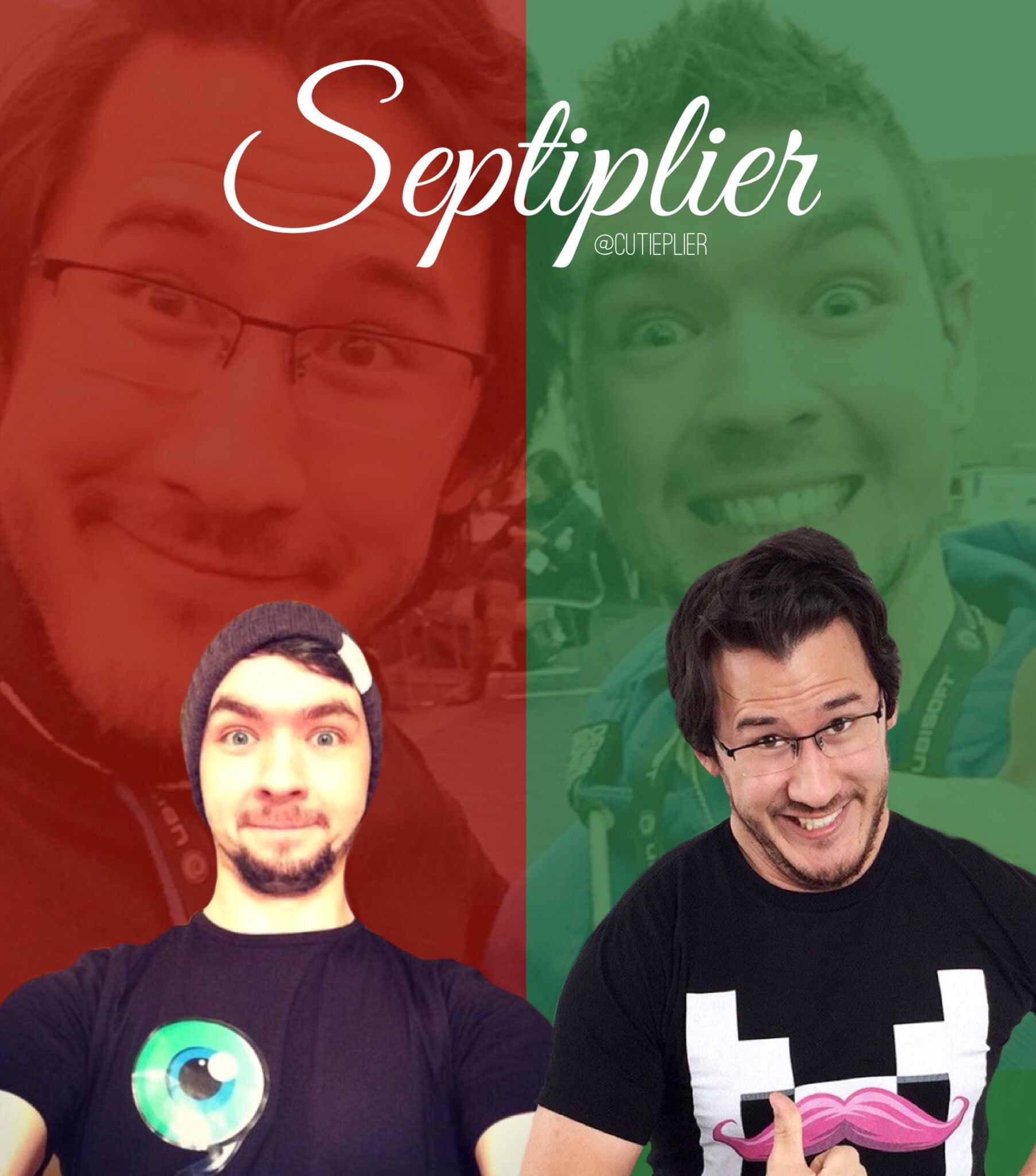Markiplier e Jacksepticeye con cane, 1191x670 HD, Monitor Gaming