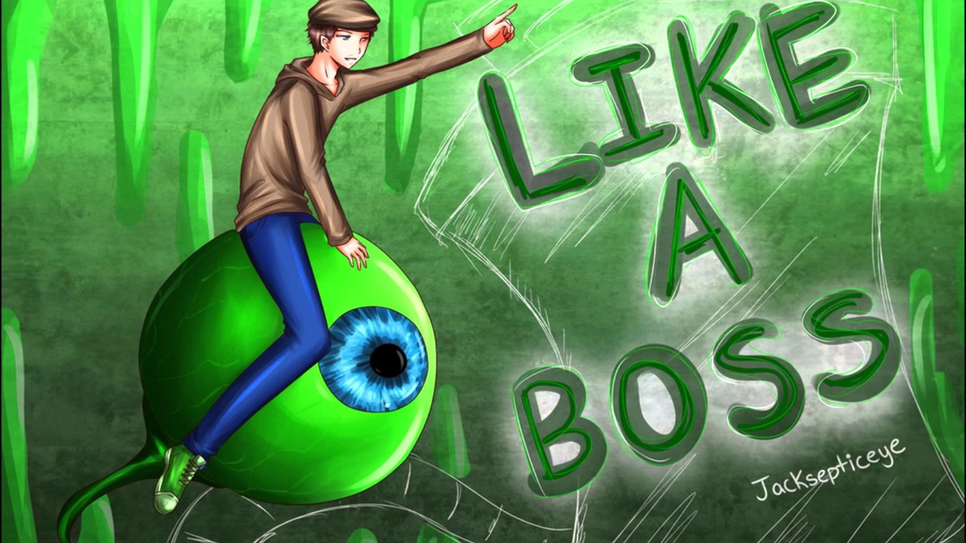 Occhio verde stile Jacksepticeye, 2048x1152 alta risoluzione, PC Desktop