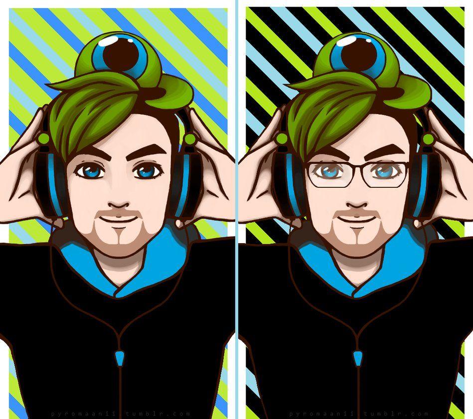 Markiplier e Jacksepticeye, sfondo galassia, 1080x1920 Verticale, Mobile