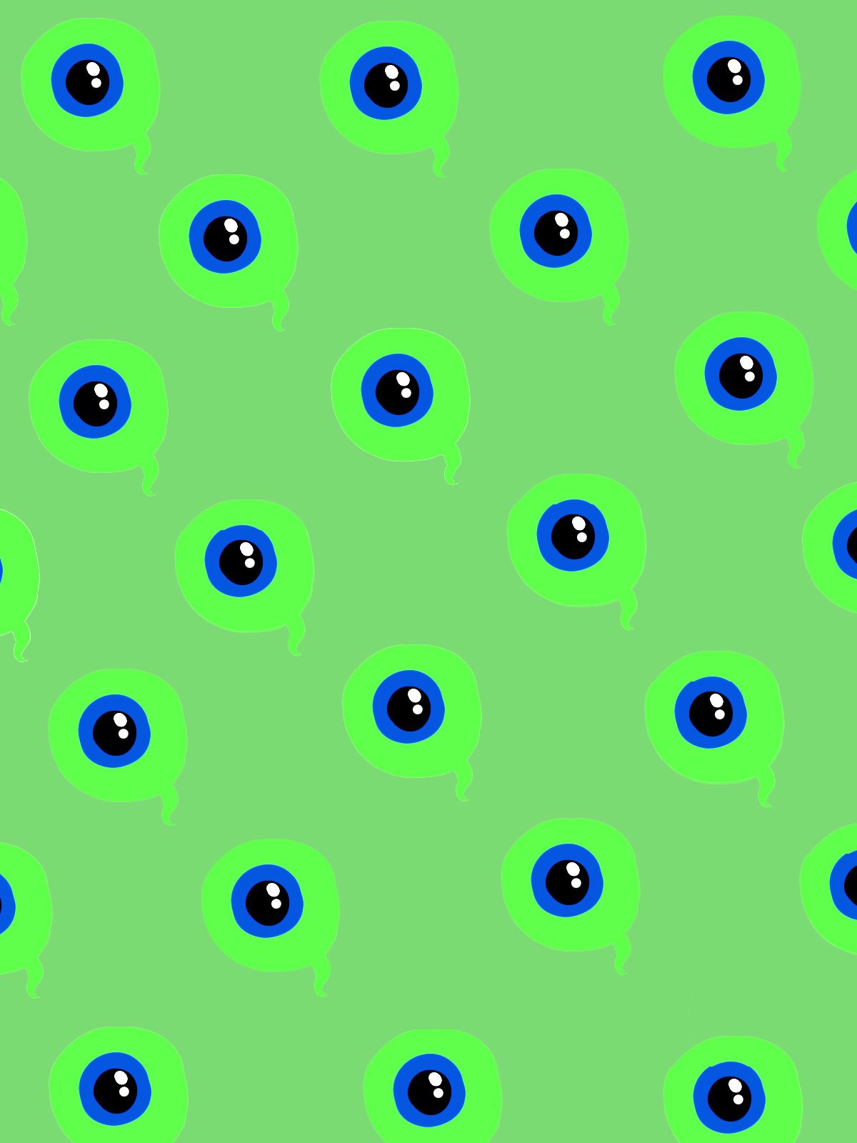 Logo occhio verde Jacksepticeye, 720x1280 Full HD Verticale, iPhone