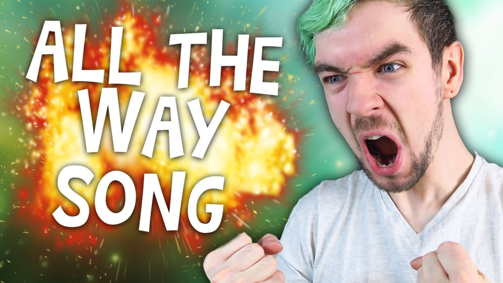 Jacksepticeye illustrazione glitch verde, 1920x1080 Full HD, Monitor Gaming