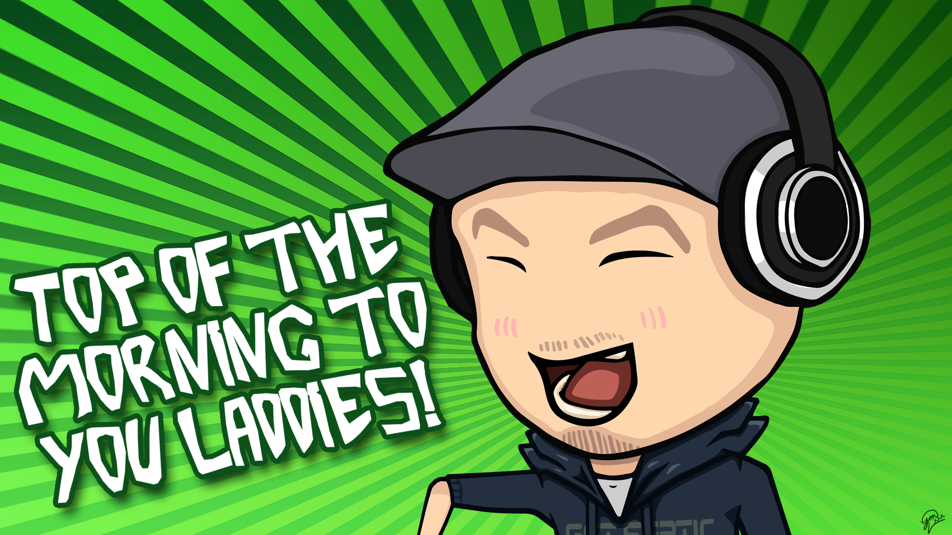 Jacksepticeye occhio logo verde, 1680x1050 HD Ready, Monitor Gaming