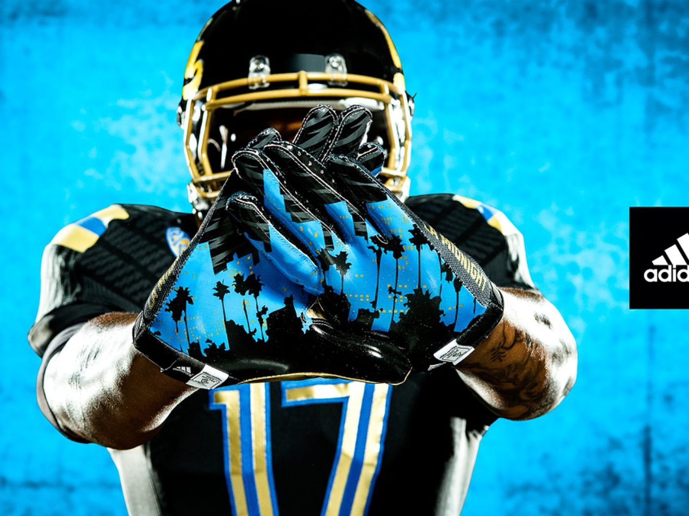 Giocatore football UCLA Adidas, UCLA Bruins, 1400x1050 HD, Desktop