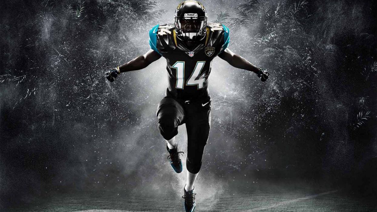 Giocatore football americano Jaguars, 1244x700 HD, PC