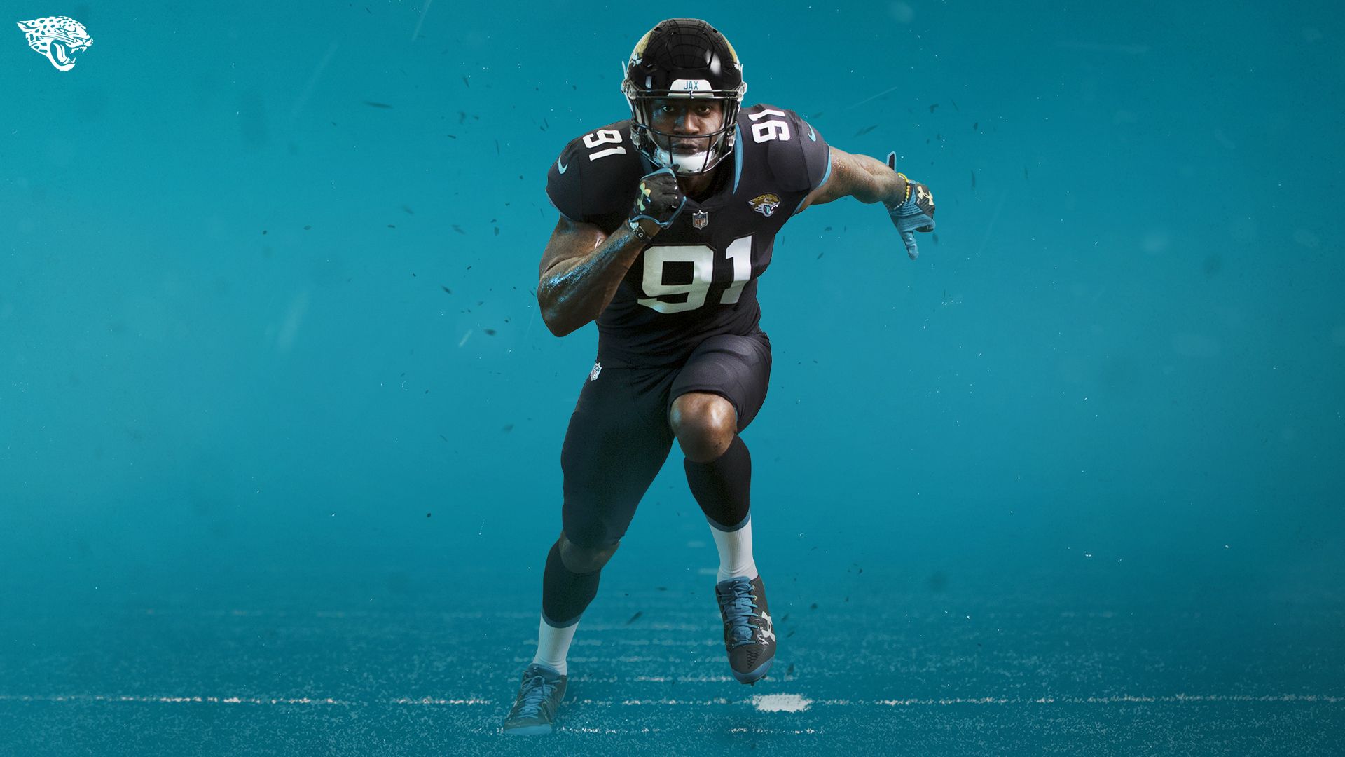 Giocatore football Jacksonville Jaguars, 1920x1080 Full HD, Laptop