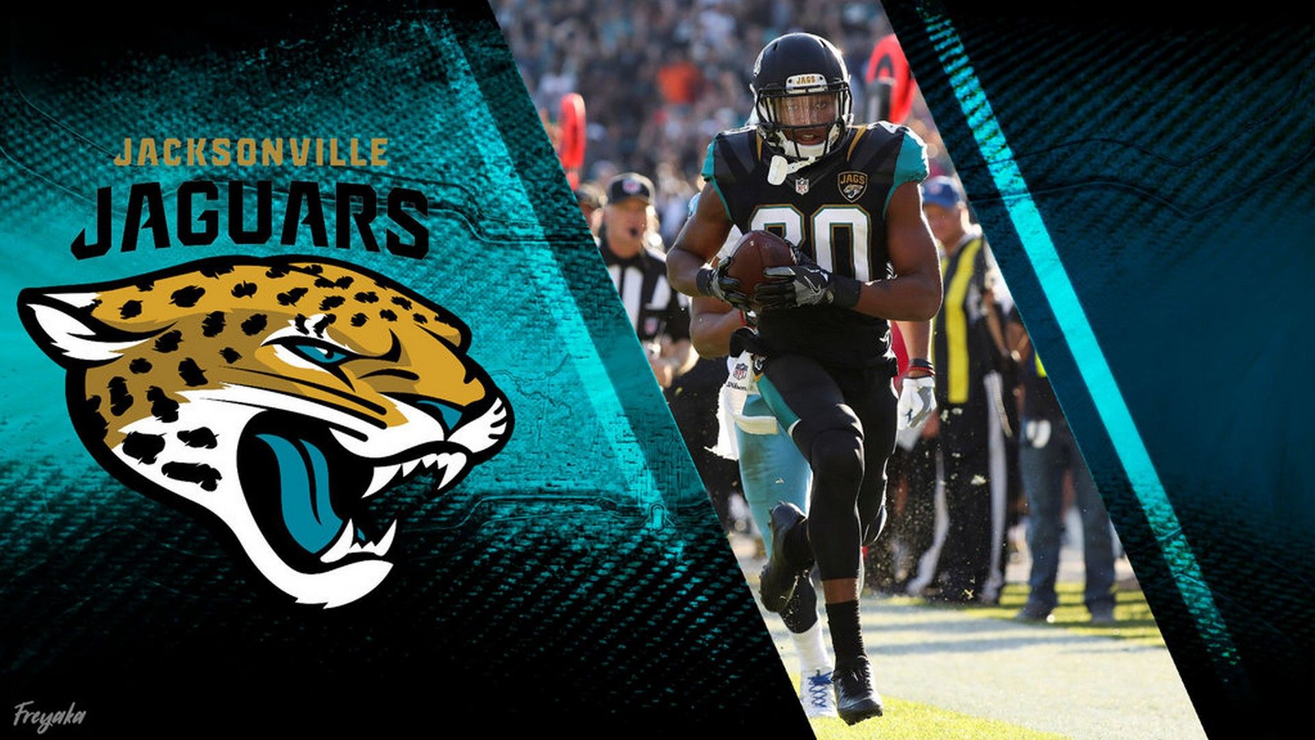 Logo Jacksonville Jaguars football, 1920x1080 Full HD 1080p, PC