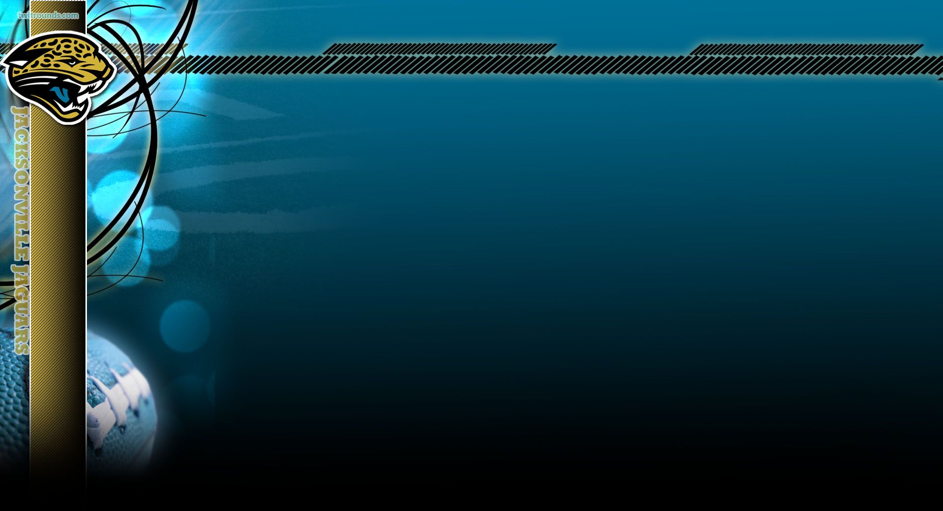 Logo Jacksonville Jaguars sfondo blu, 1920x1040 Full HD, PC Desktop