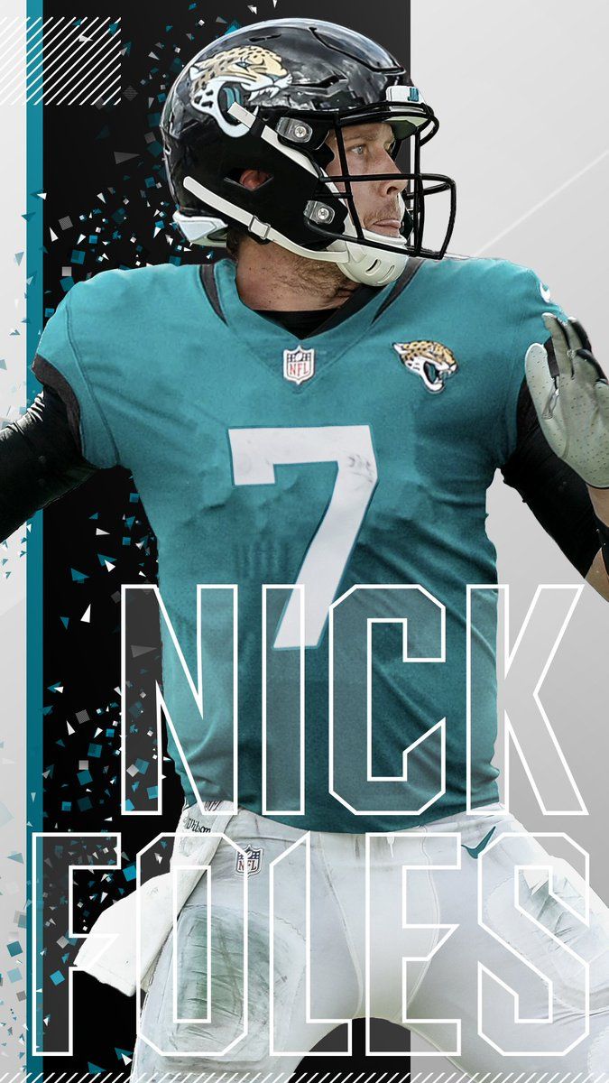 Nick Foles Jacksonville Jaguars, 675x1200 Full HD Verticale, iPhone