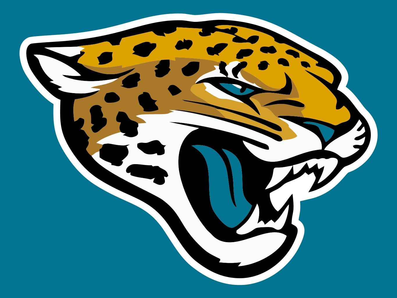 Logo Jacksonville Jaguars, 1365x1024 HD, Desktop
