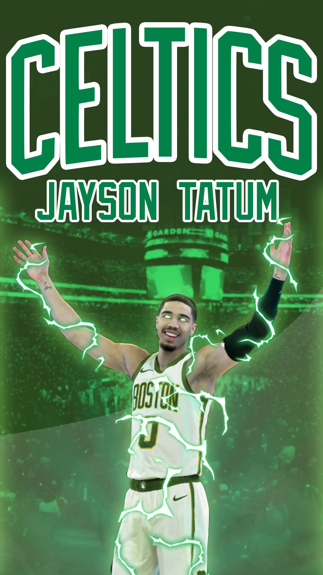 Jayson Tatum Celtics basket, 1080x1920 Verticale, Samsung Galaxy