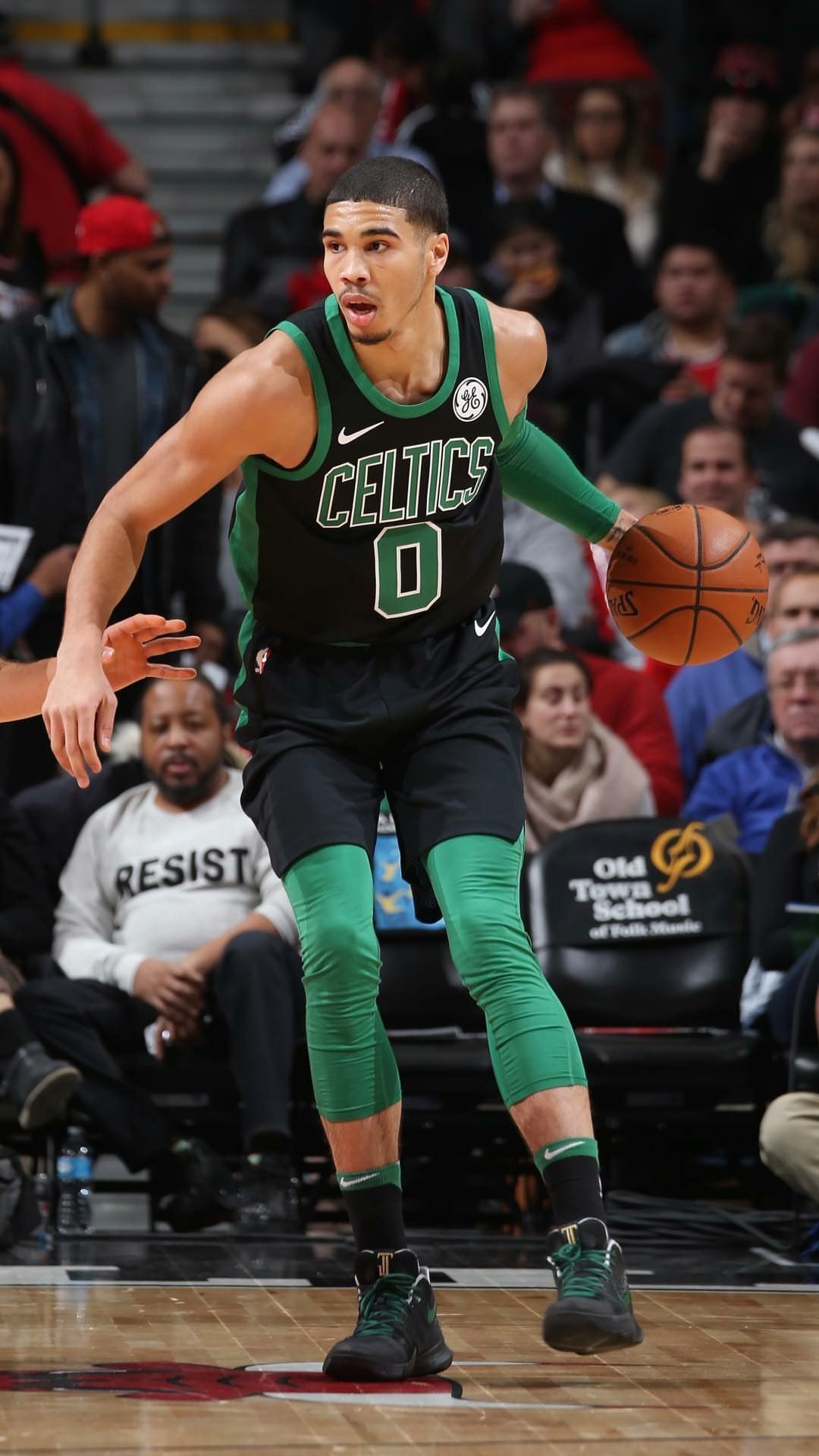 Jayson Tatum Celtics basket, 1080x1920 Verticale, Samsung Galaxy