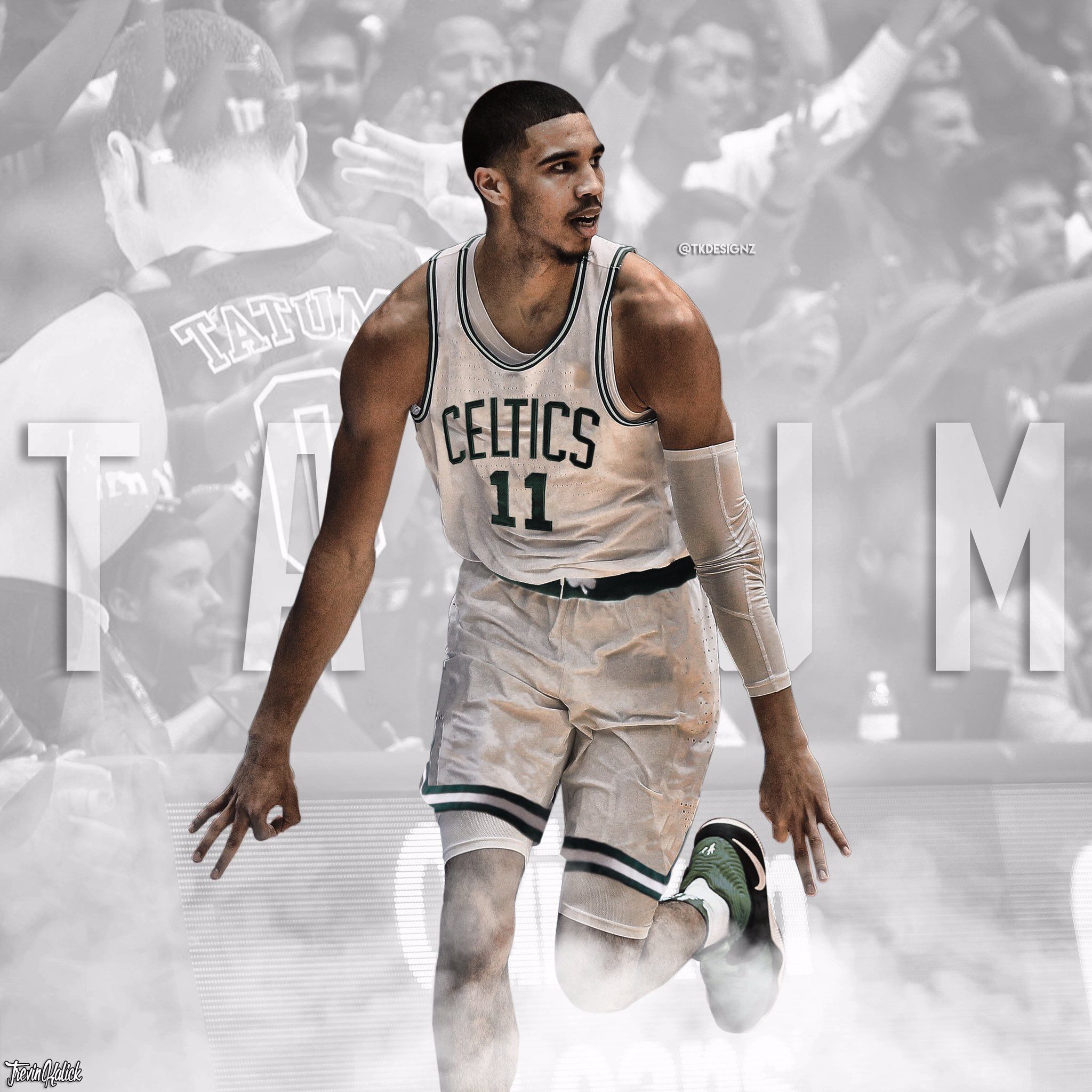 Jayson Tatum Celtics basket, 2048x2048 2K, Laptop