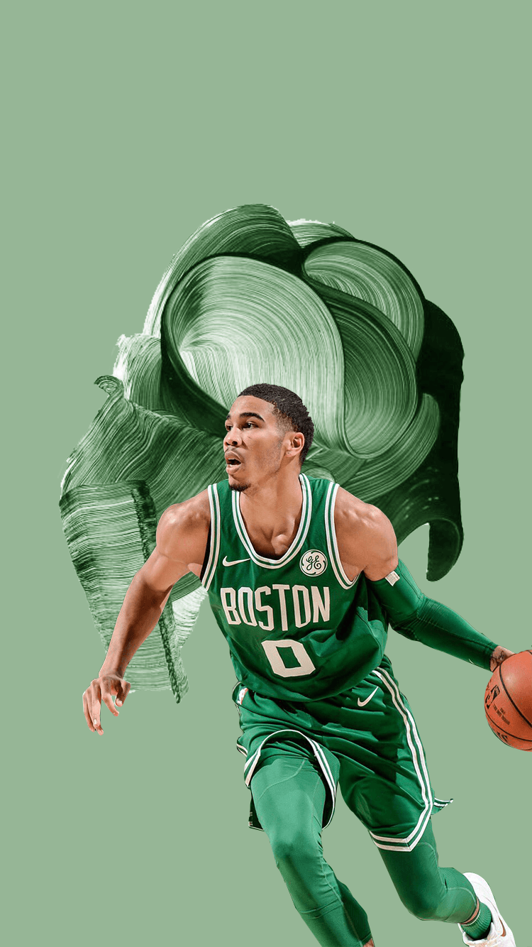 Jayson Tatum Boston Celtics, 750x1334 Verticale, Mobile