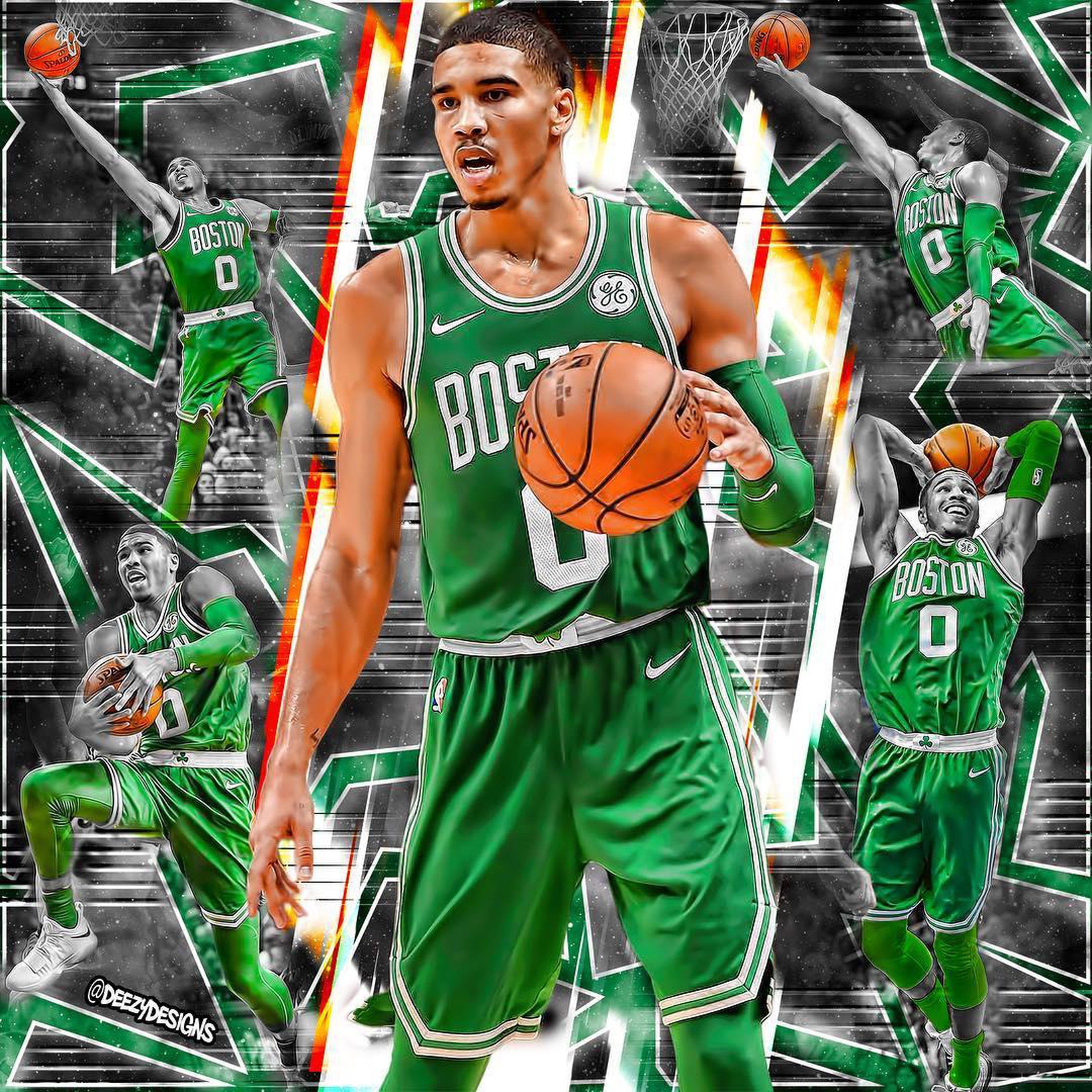 Jayson Tatum Boston Celtics, 2732x2732 2K, Desktop
