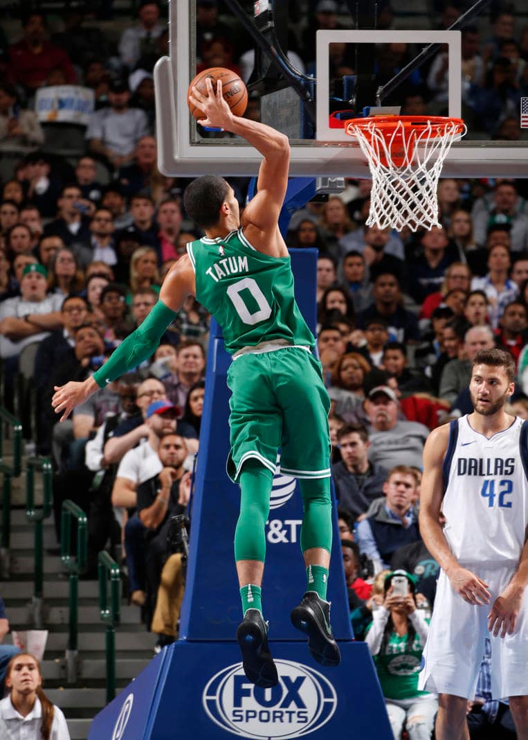 Jayson Tatum schiacciata Celtics, 763x1068 Full HD Verticale, Realme