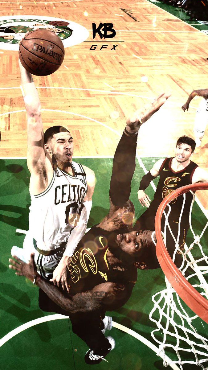 Jayson Tatum schiacciata Celtics, 675x1200 Full HD Verticale, iPhone