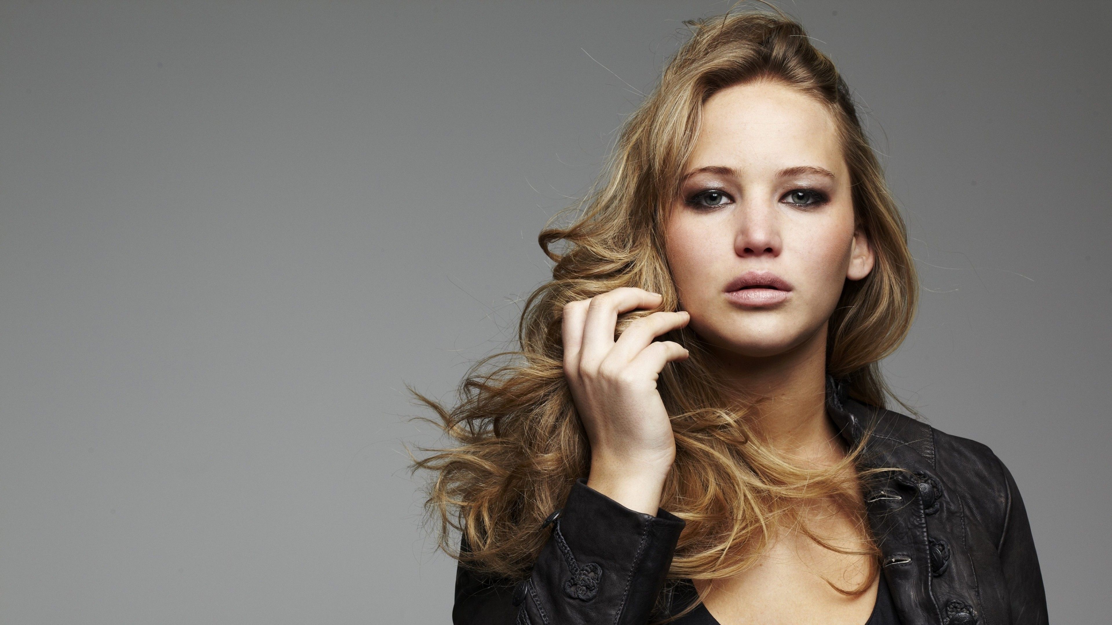 Jennifer Lawrence ritratto studio, Katniss, 3840x2160 Ultra HD, 4K TV