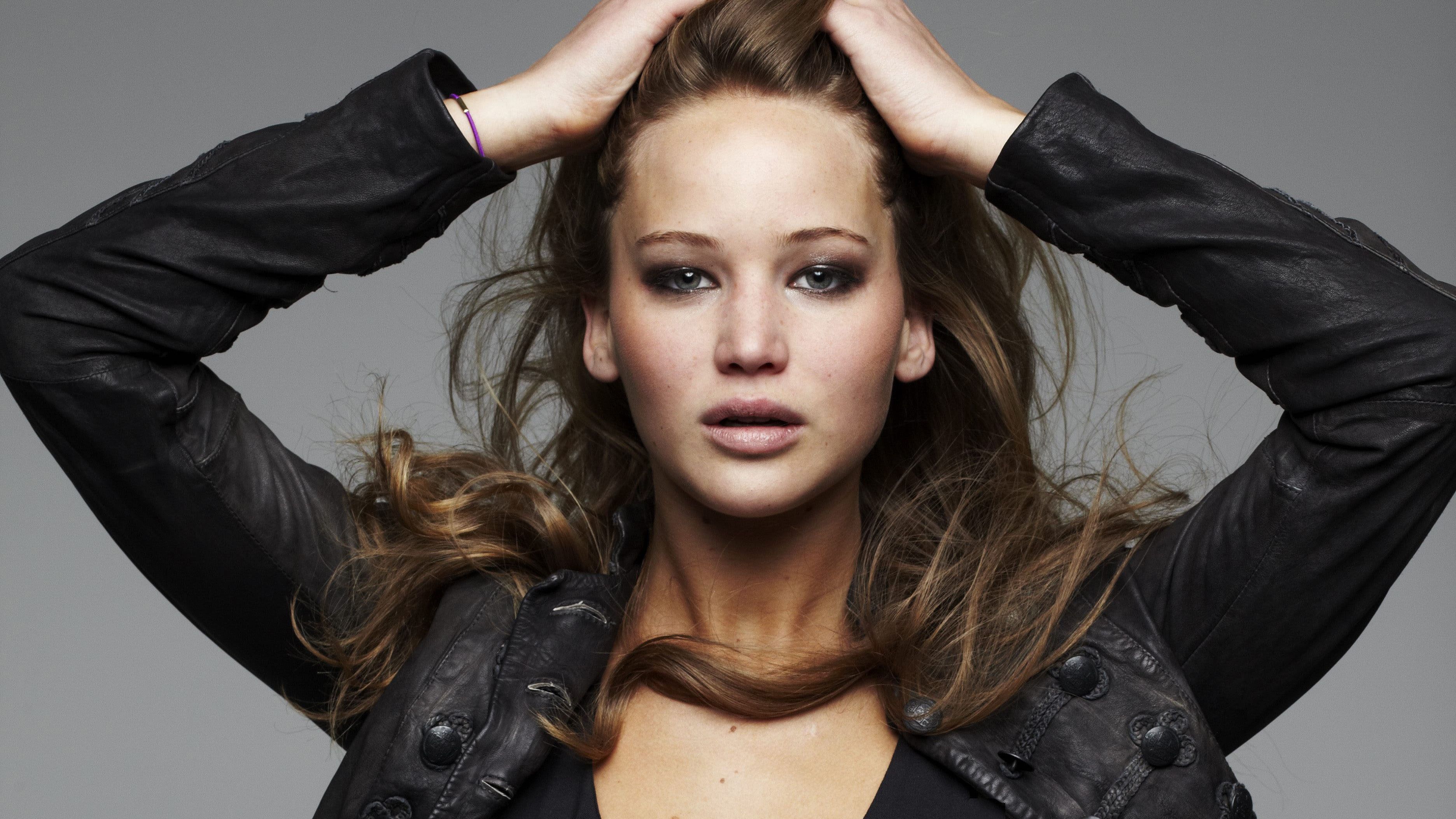 Jennifer Lawrence ritratto studio, 3744x2106 2K, PC