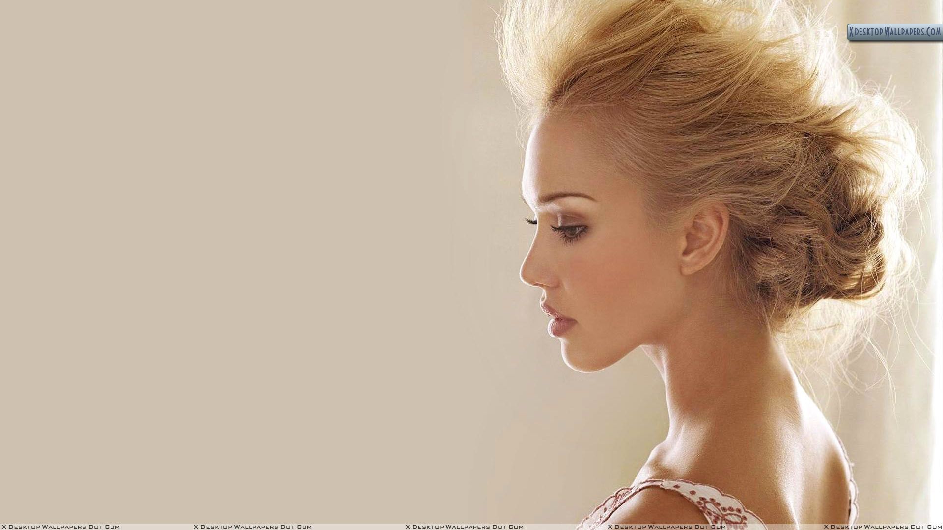 Jessica Alba profilo elegante, 1920x1080 1080p, PC