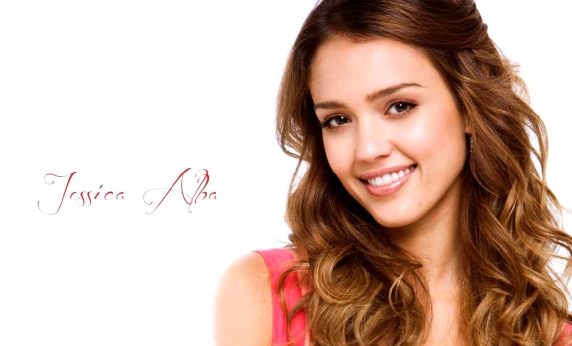 Jessica Alba sorridente sfondo bianco, Sin City, 1154x698 HD, Laptop