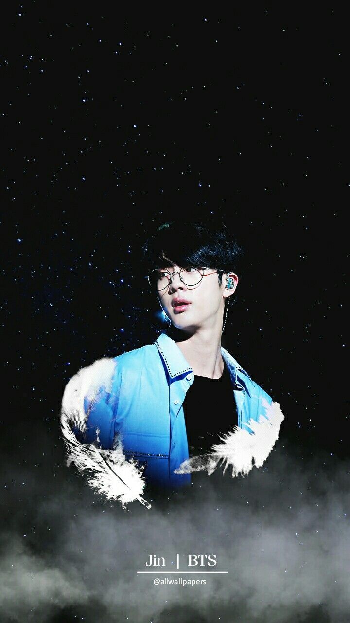 Jin BTS con occhiali, Bangtan Sonyeondan, 720x1280 Full HD Verticale, iPhone