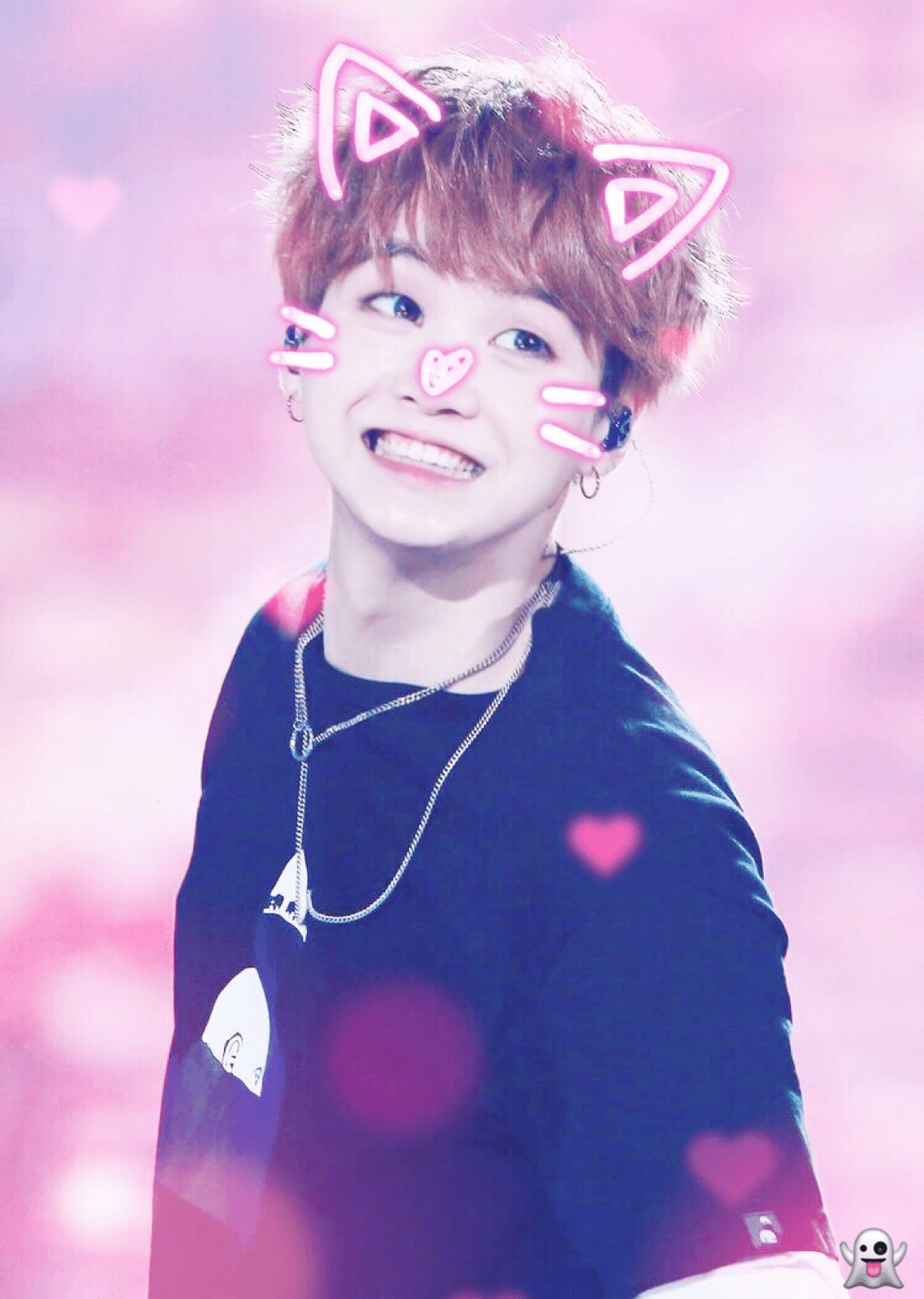 BTS Jin orecchie da gatto, 1138x1600 Verticale, Mobile