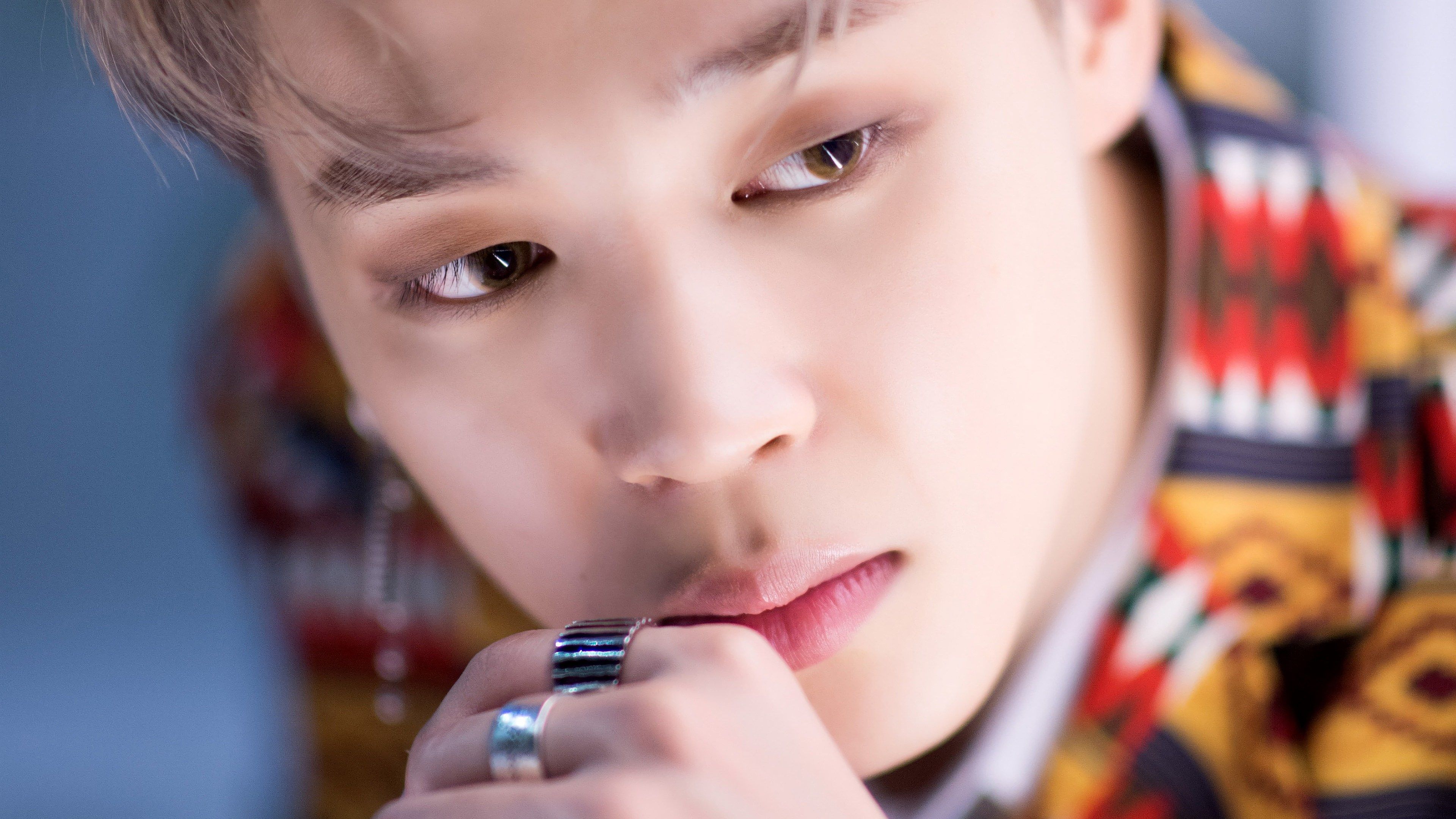 Jimin BTS ritratto primo piano, 3840x2160 UHD, Monitor Gaming