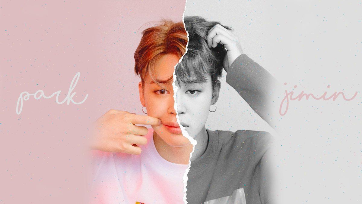 Jimin BTS ritratto rosa, 1200x678 HD, PC