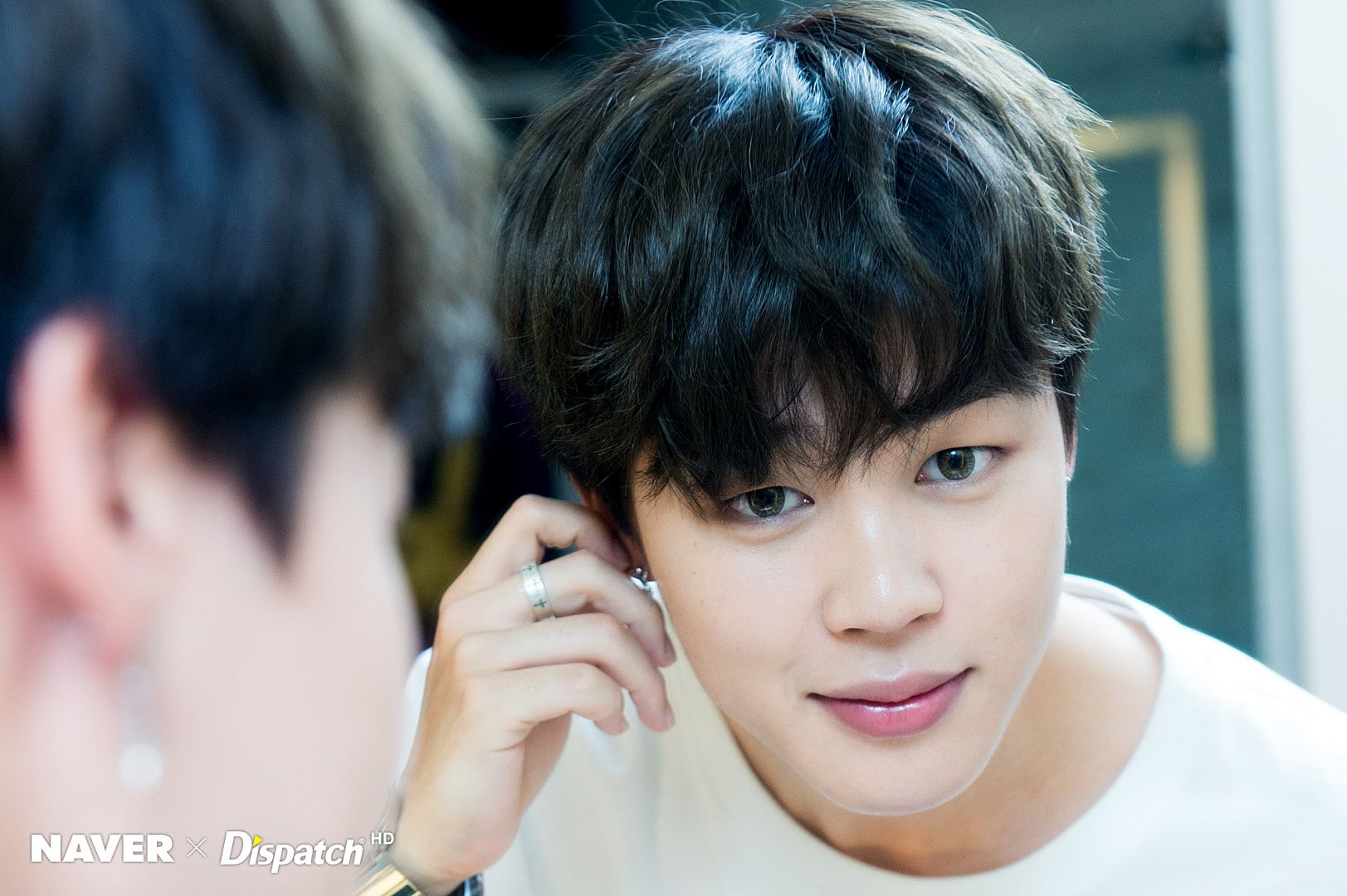 Jimin BTS ritratto specchio, 1623x1080 HD, Desktop