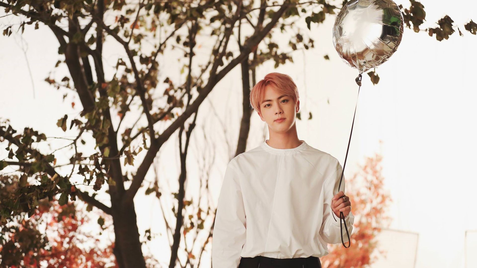 Idol K-pop capelli rosa palloncino, 1920x1080 1080p, PC