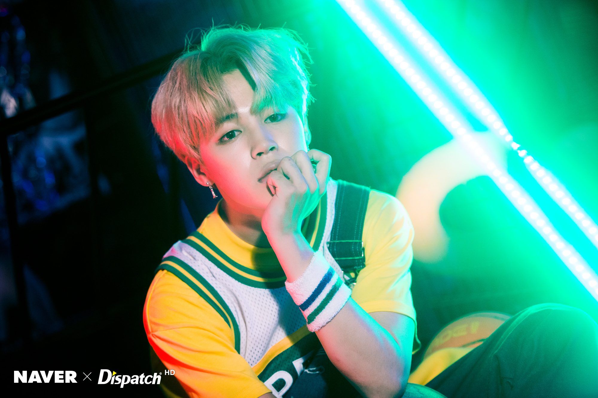 Jimin BTS luci neon, 2000x1331 alta risoluzione, PC Desktop