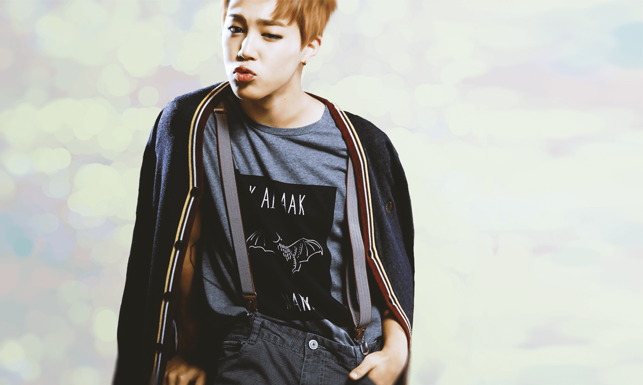Jimin BTS coriandoli colorati, 1920x1080 Full HD 1080p, Desktop