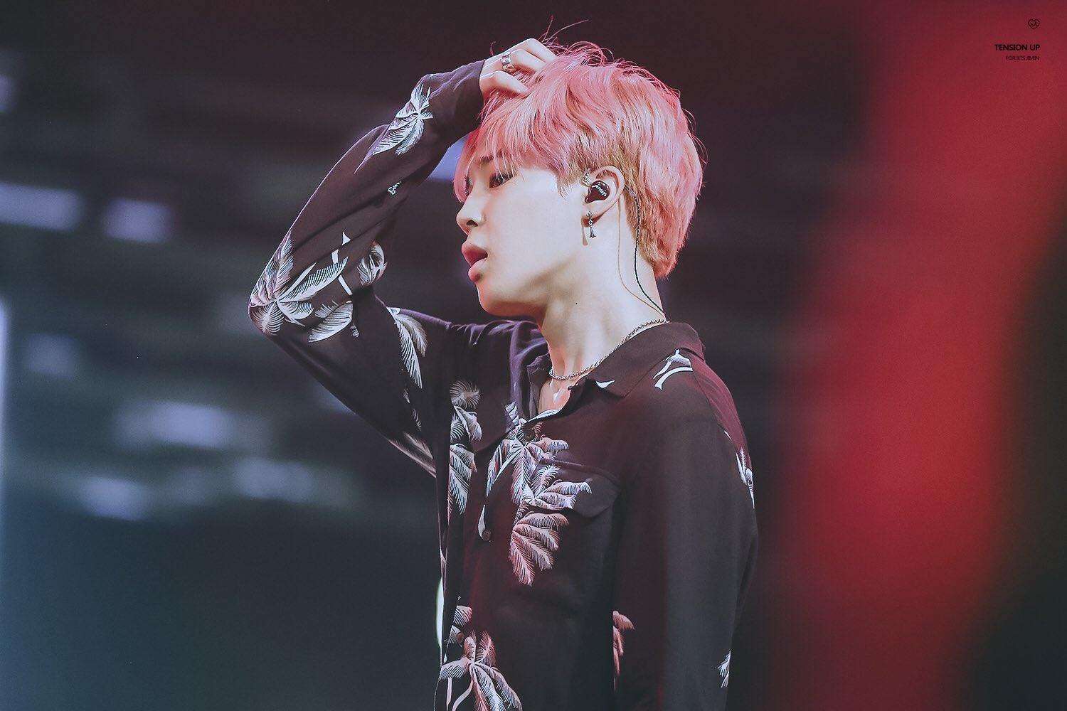 Jimin BTS capelli rosa concerto, Bangtan Sonyeondan, 1500x1000 720p, Monitor Gaming