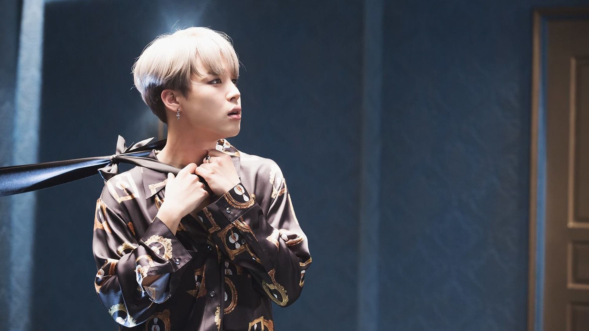 Jimin BTS in stanza, Bangtan Sonyeondan, 1920x1080 Full HD, PC