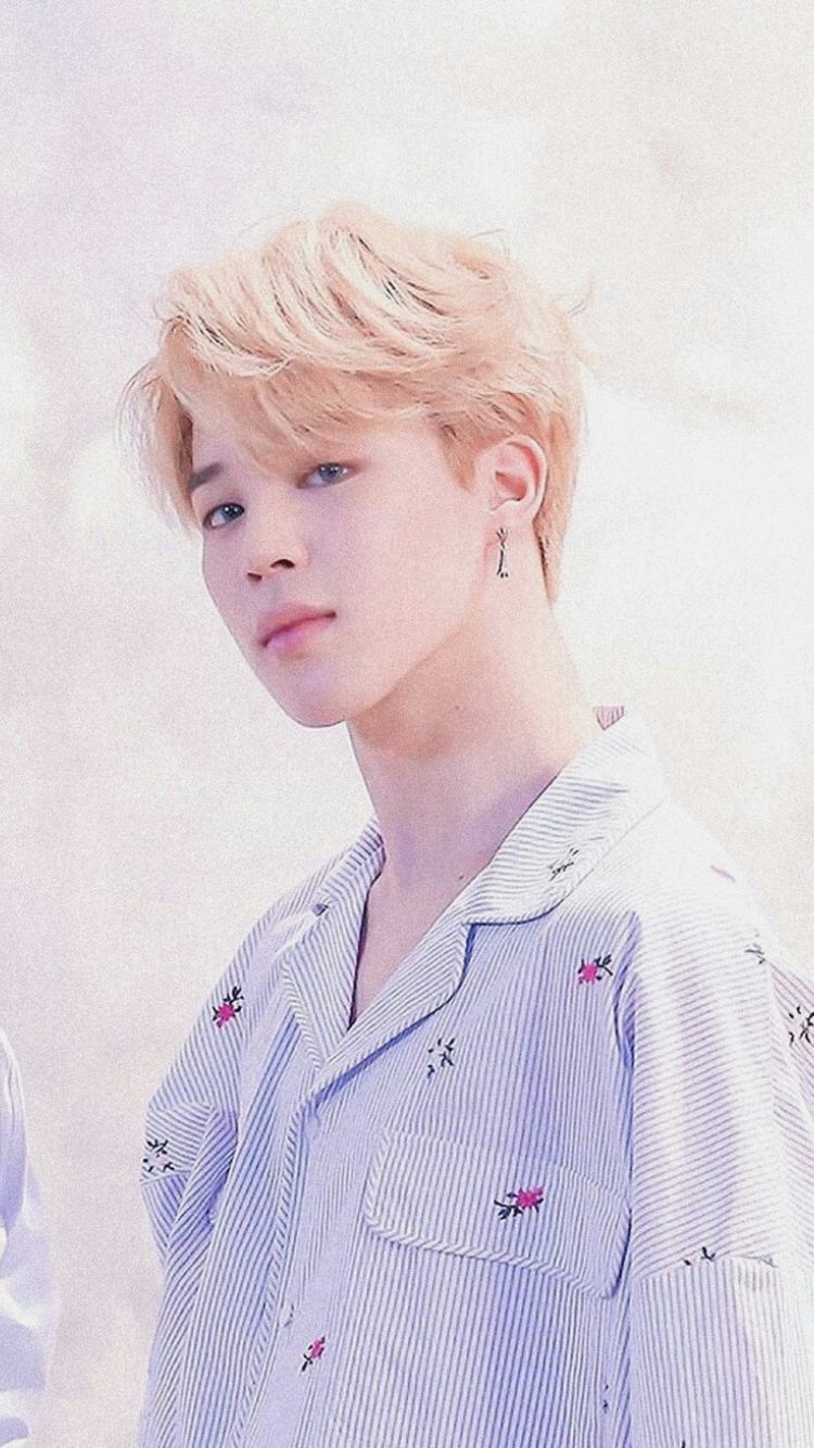 Jimin BTS capelli biondi, 750x1334 Verticale, Telefono