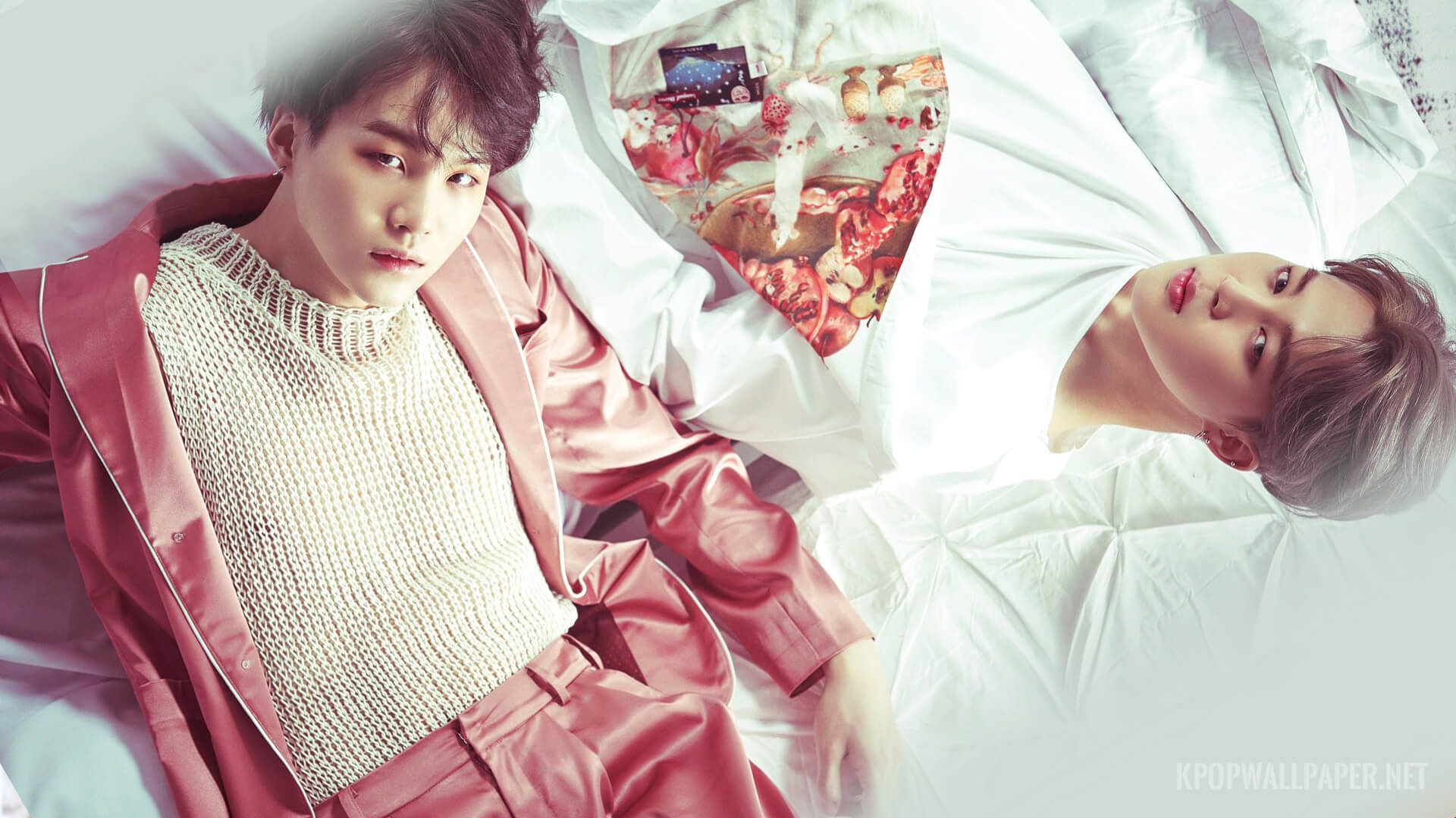 Jimin BTS collage rosa, 1920x1080 Full HD 1080p, Desktop
