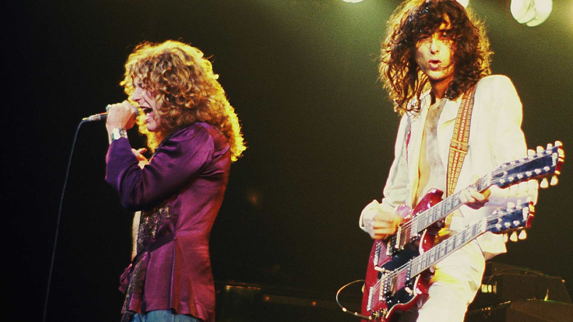 Jimmy Page e Robert Plant live, 1920x1080 1080p, Laptop