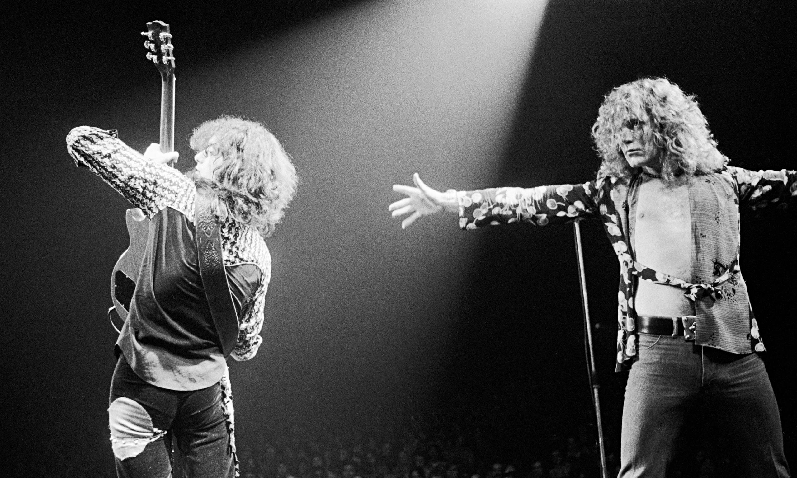 Jimmy Page e Robert Plant live, chitarrista, 2560x1536 2K QHD, PC