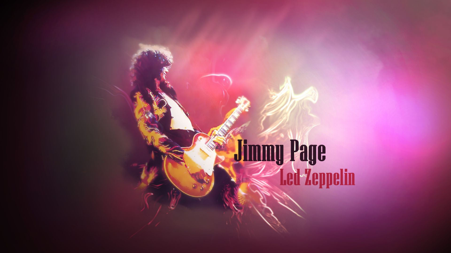 Jimmy Page con chitarra, Led Zeppelin, 1920x1080 Full HD 1080p, Desktop