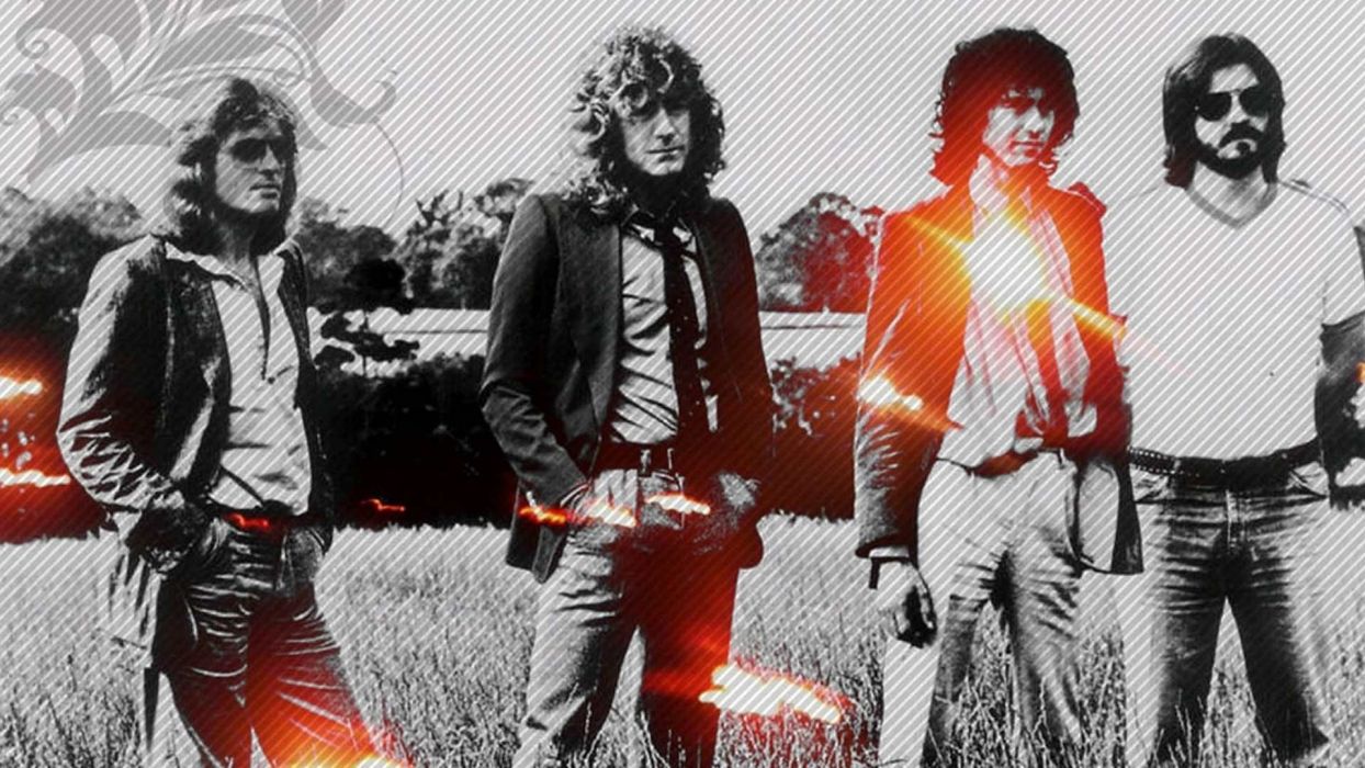 Led Zeppelin banda rock, 1244x700 HD, Laptop