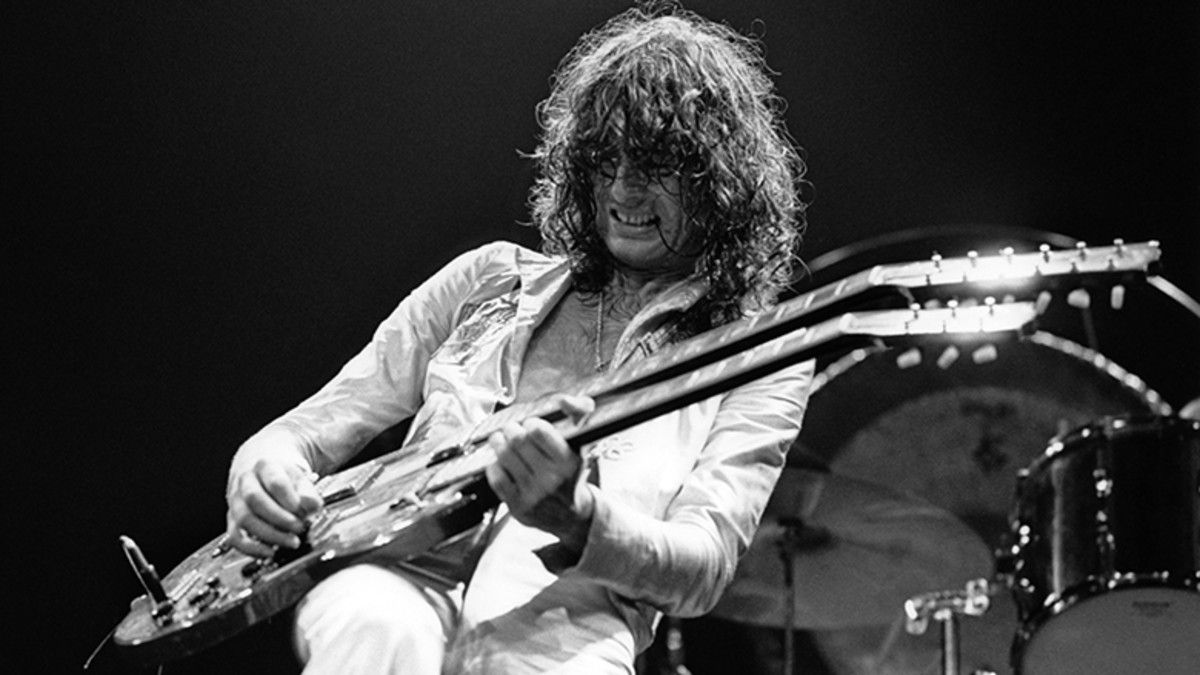 Jimmy Page chitarra doppio manico, 1200x675 HD, Desktop