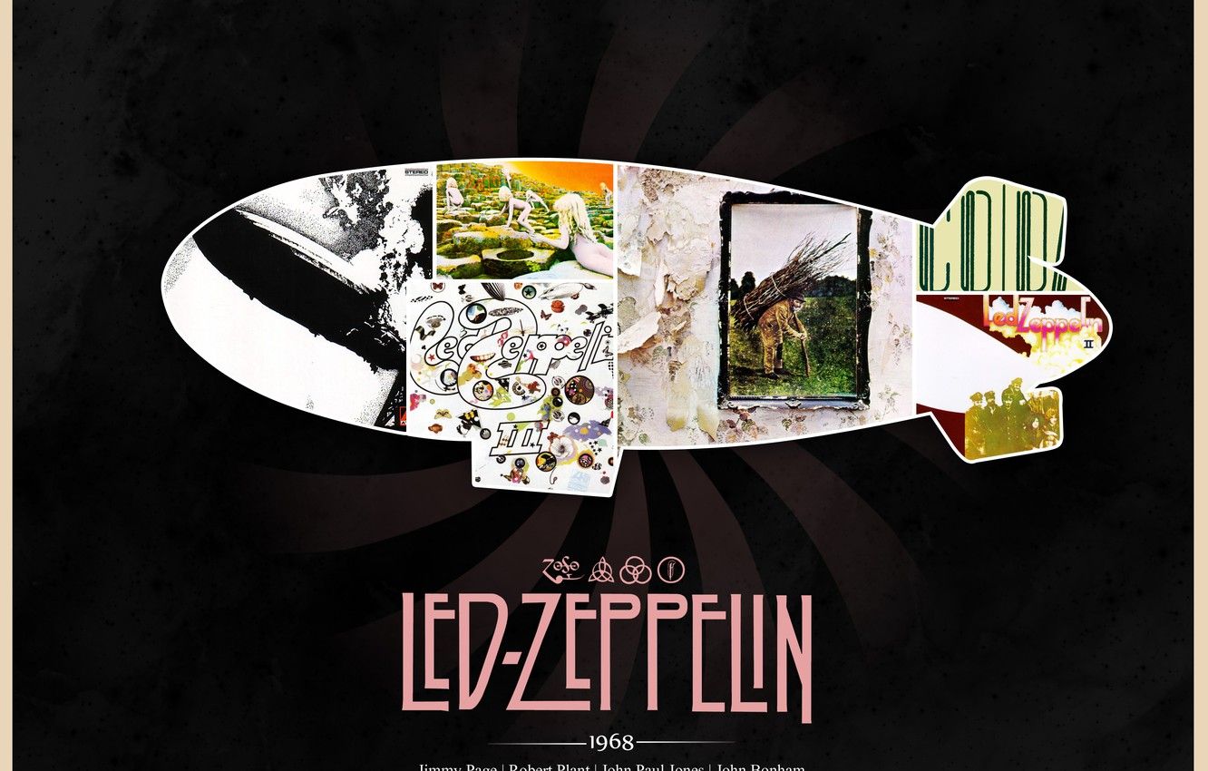 Led Zeppelin dirigibile album art, Stairway to Heaven, 1332x850 720p, Lenovo Legion