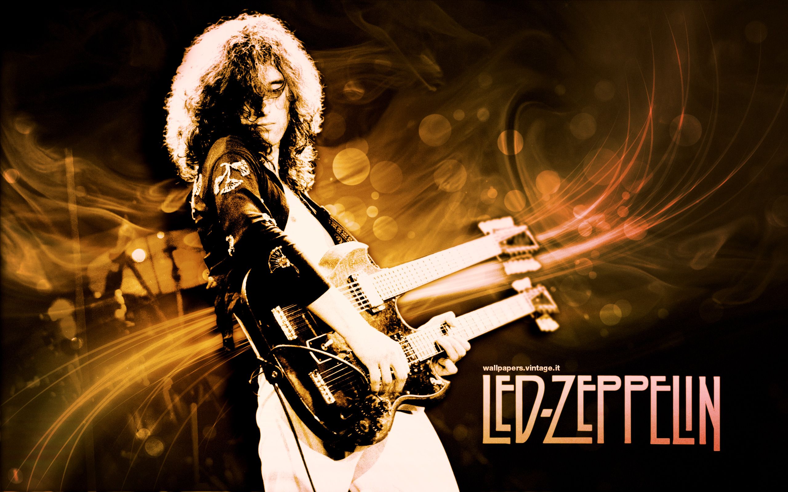Jimmy Page con chitarra doppia, 2560x1600 WQXGA, MacBook Pro