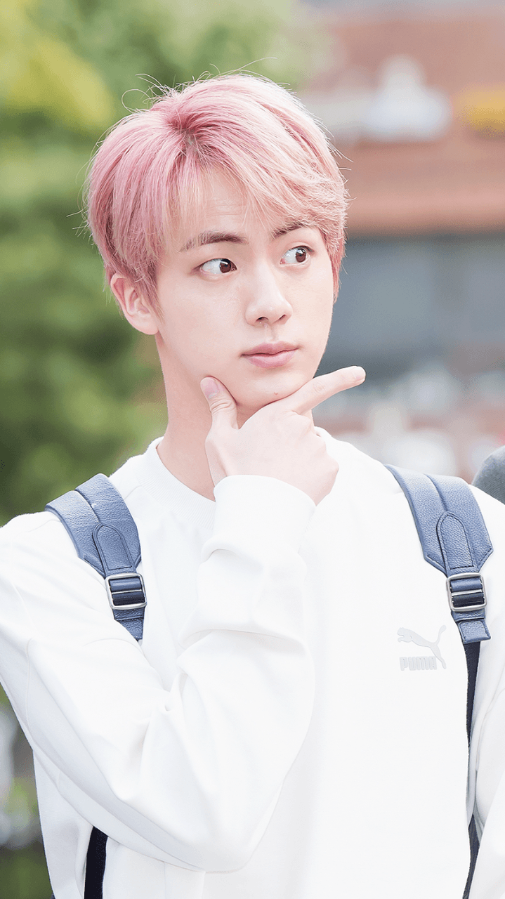 Jin BTS capelli rosa, 719x1280 Verticale, POCO