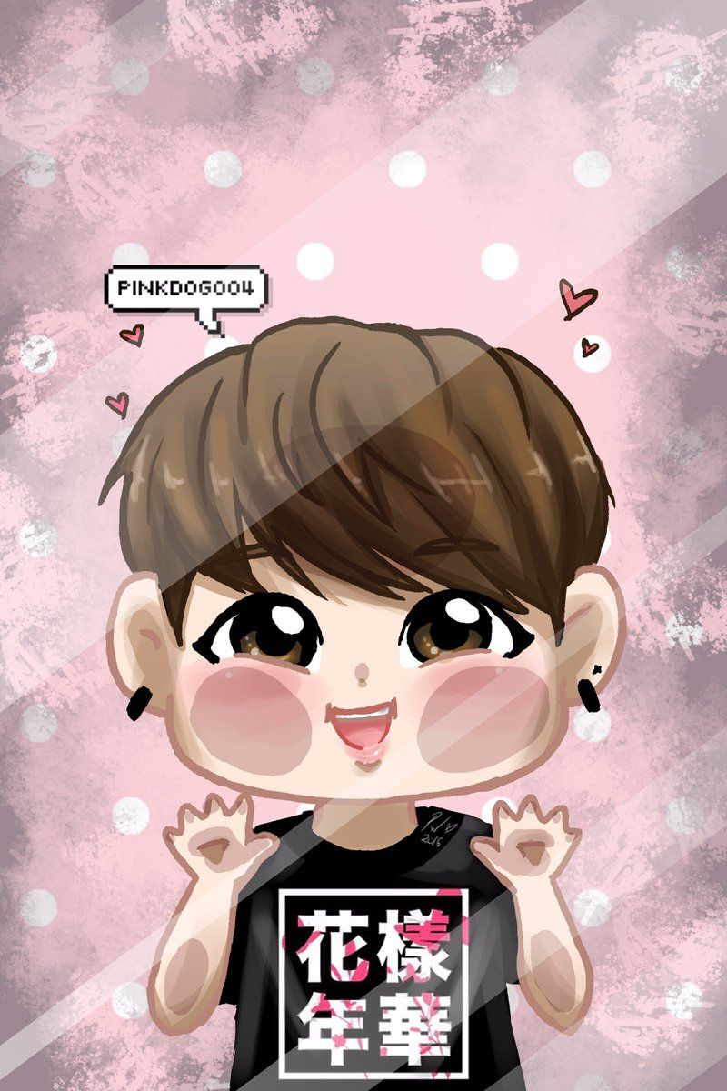 Jin BTS chibi kawaii, 800x1200 Verticale, Mobile