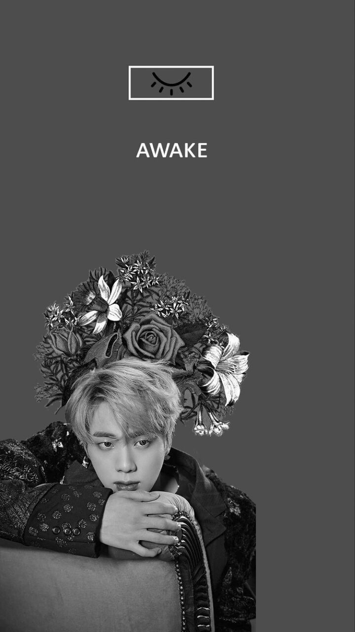 Jin BTS corona di fiori, 720x1280 Full HD Verticale, iPhone