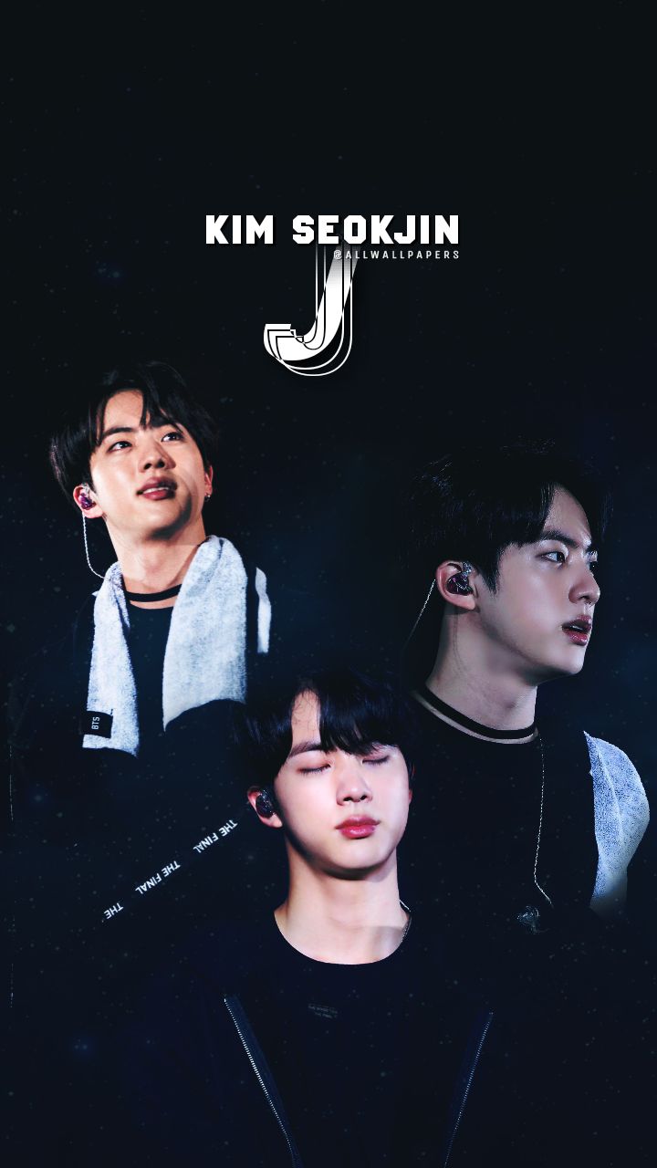 Kim Seokjin BTS collage, 720x1280 Verticale, Telefono