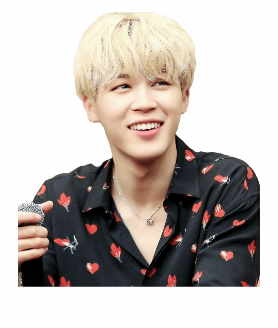 Jimin BTS sorridente camicia cuori, 920x1085 Verticale, Mobile