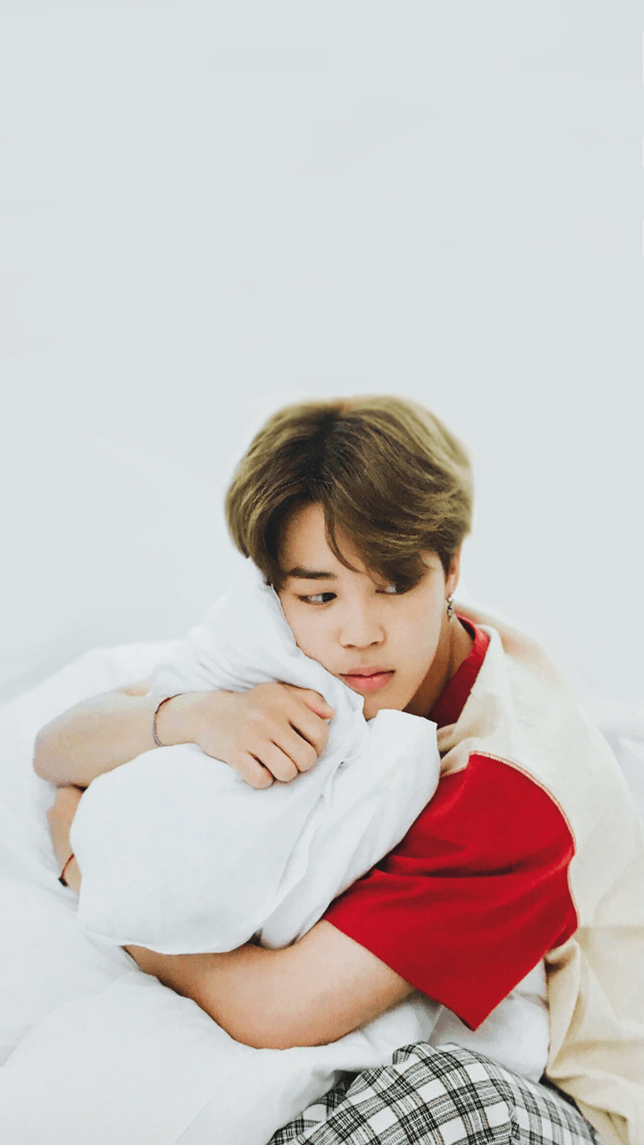 Jin BTS con cuscino bianco, 720x1280 Verticale, Telefono